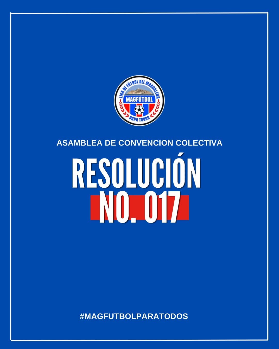 Resolución No. 017